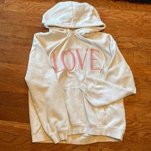 H&M off white hoodie